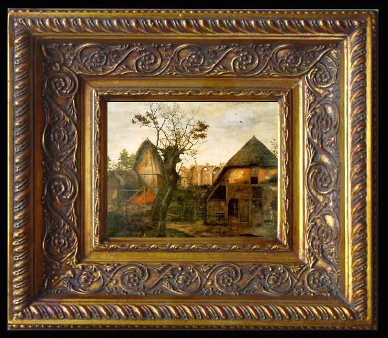 framed  DALEM, Cornelis van Landscape with Farm, Ta078